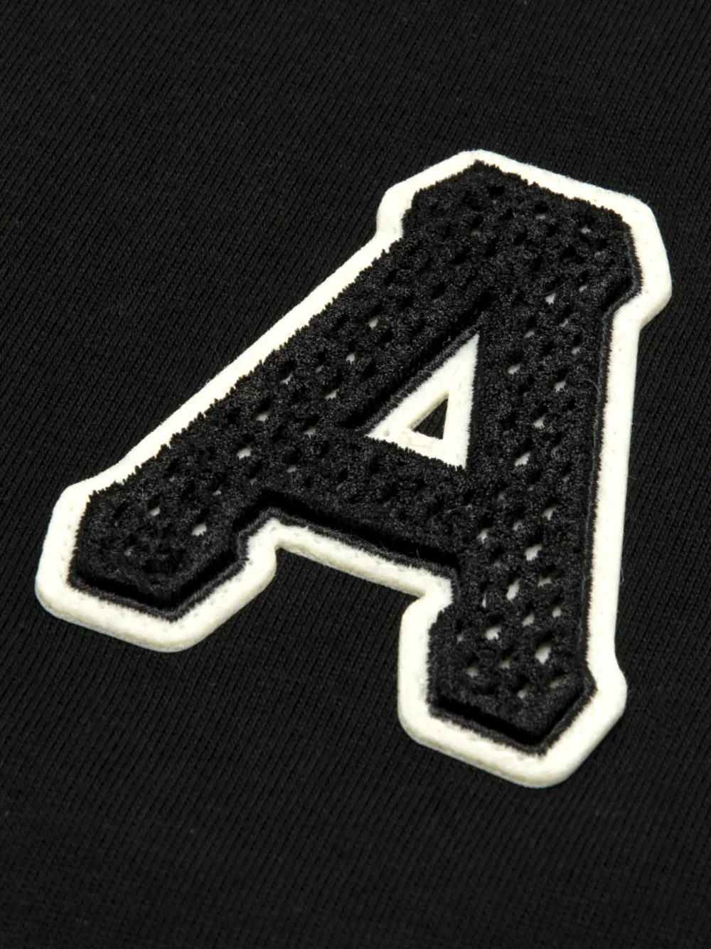 AAPE BY *A BATHING APE T-shirt met gelaagd effect en logopatch Zwart