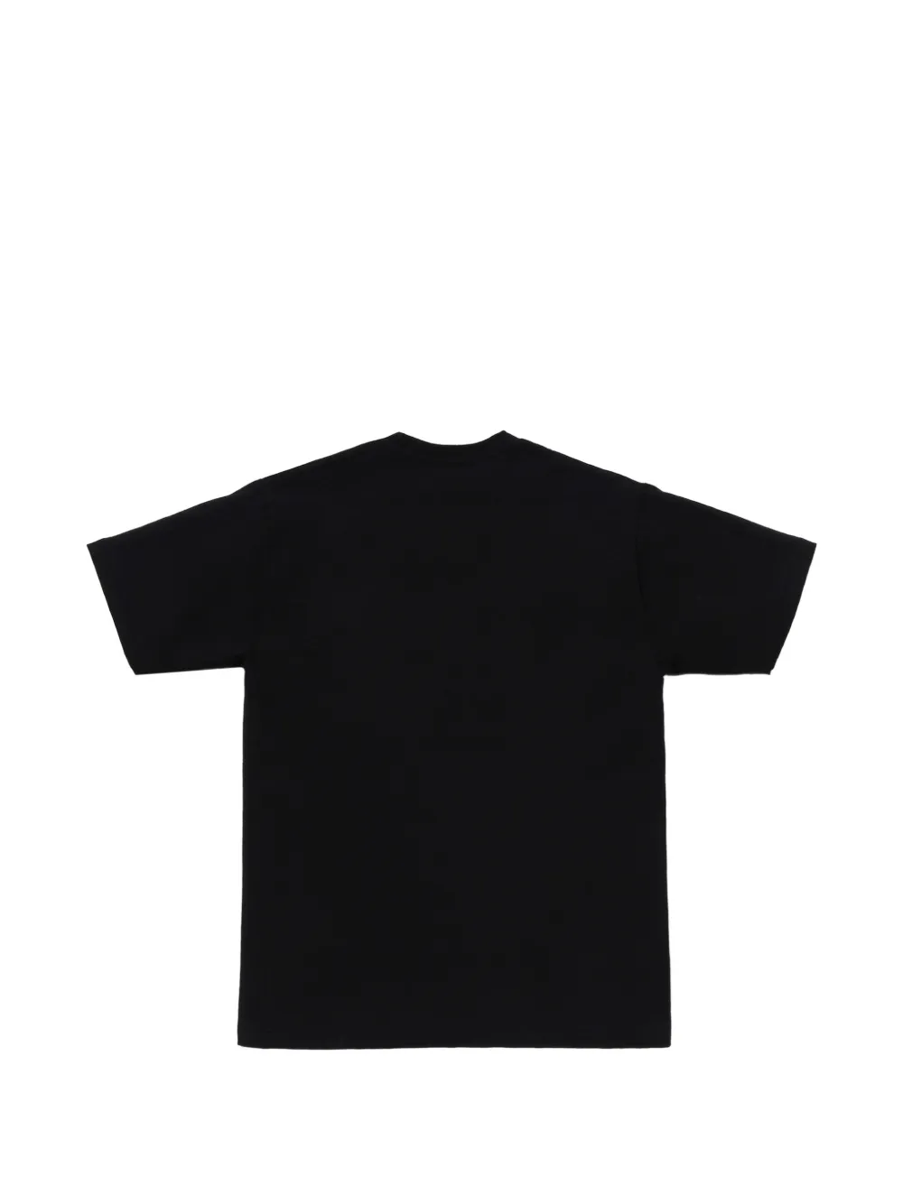 A BATHING APE Head T-shirt met grafische print Zwart