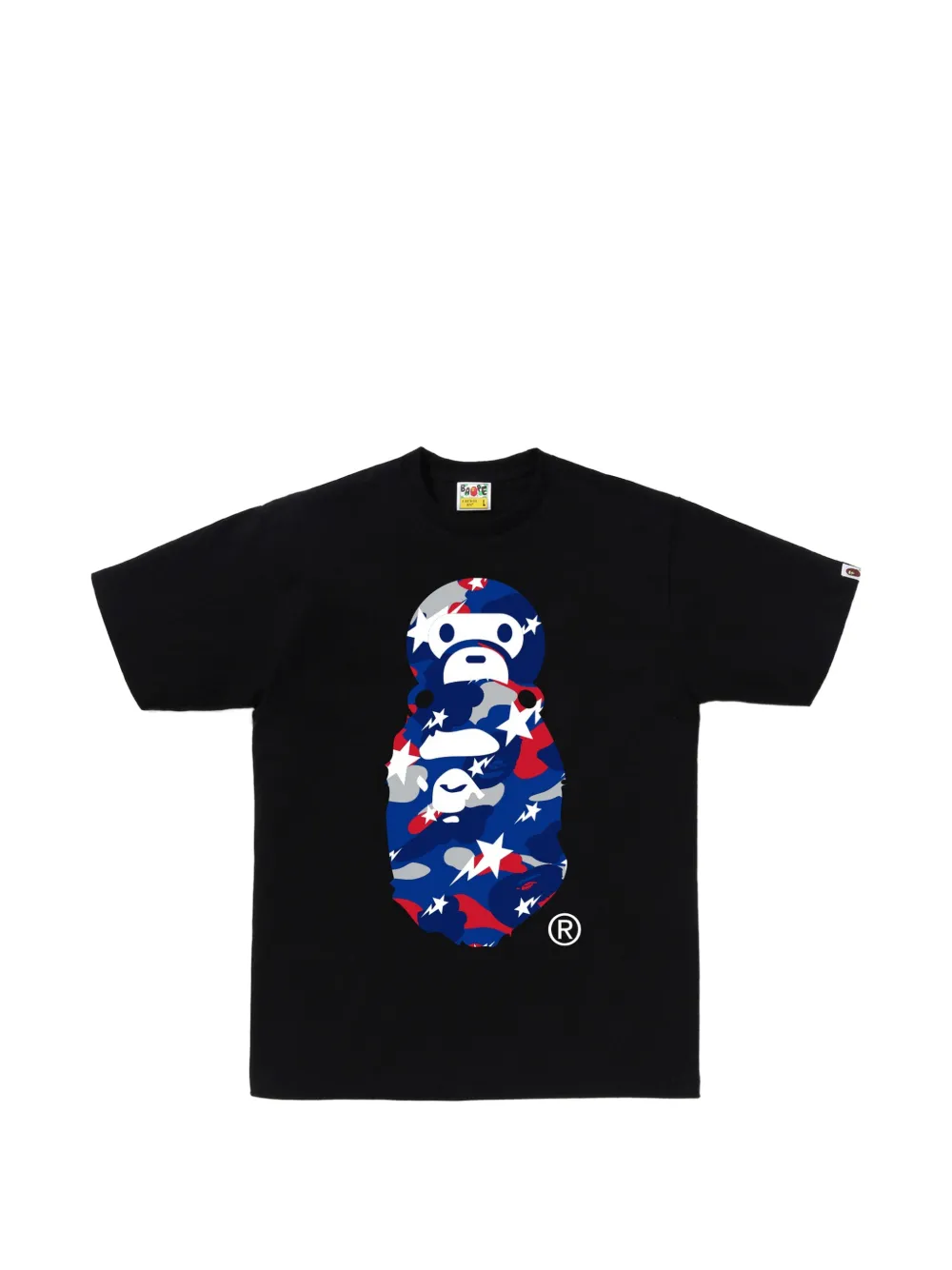 A BATHING APE® Ape Head graphic-print T-shirt - Nero
