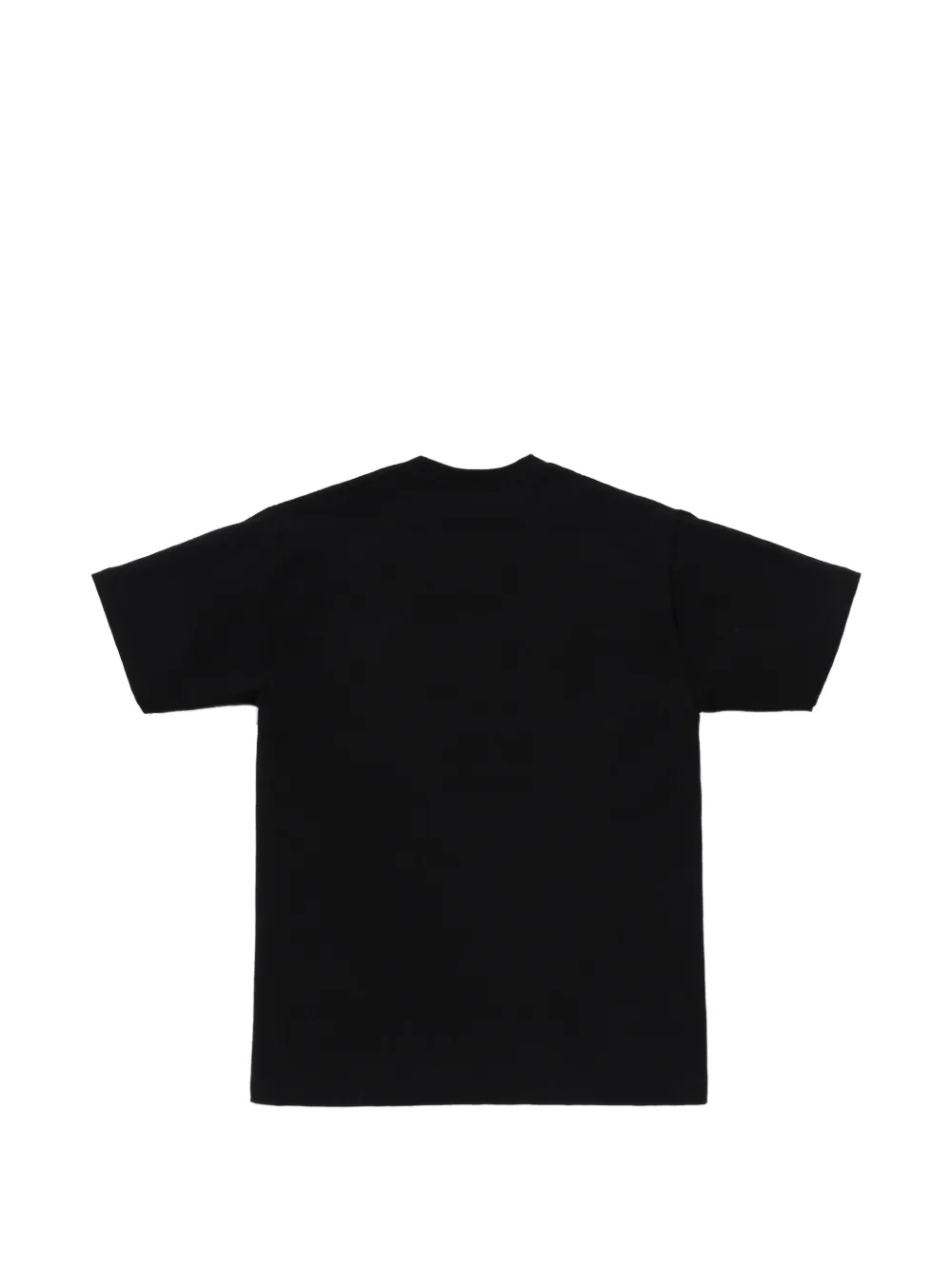 A BATHING APE Head T-shirt met grafische print Zwart