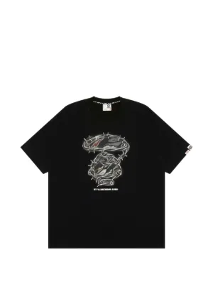 Supreme x MM6 Maison Margiela money-graphic T-shirt | Black | FARFETCH