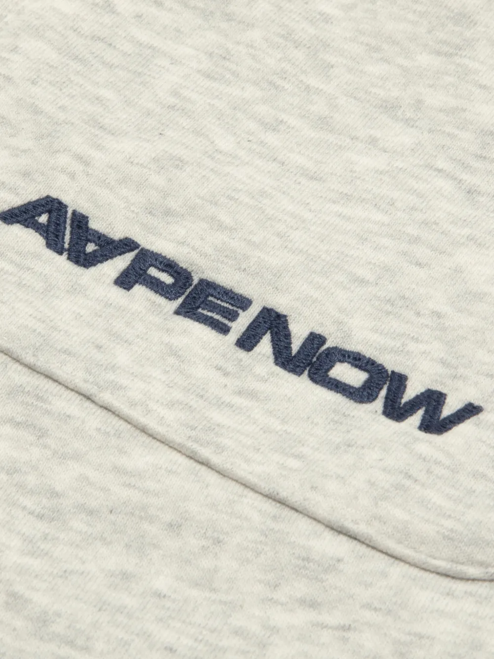 AAPE BY *A BATHING APE AAPENOW Moonface trainingsbroek met logopatch Grijs