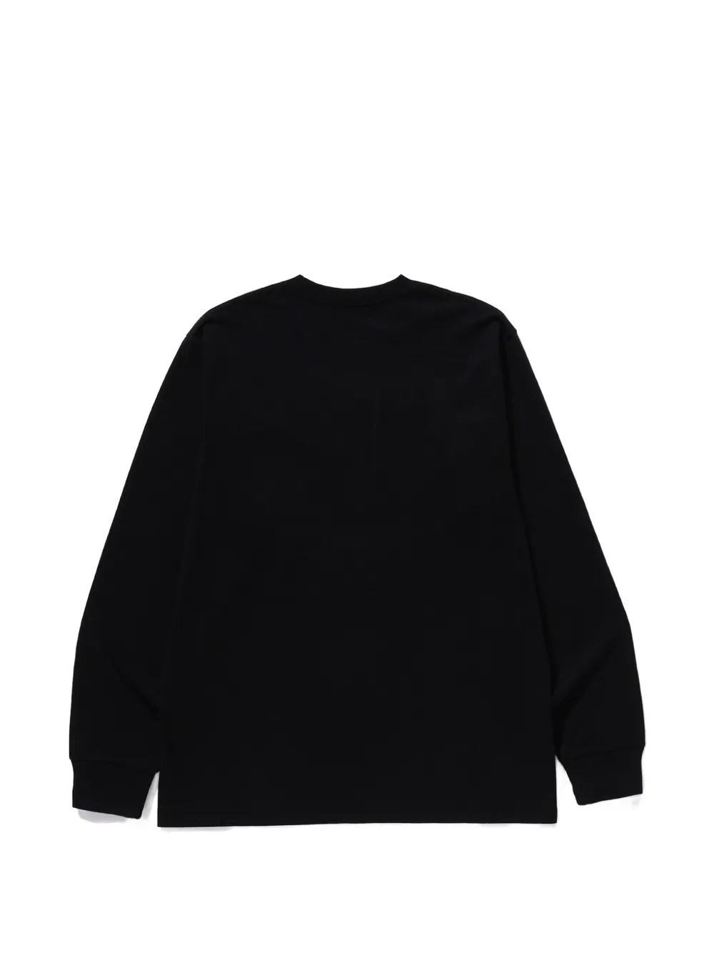 A BATHING APE T-shirt met logoprint Zwart
