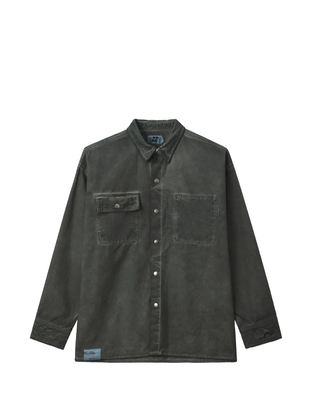 izzue long-sleeved shirt - Grigio