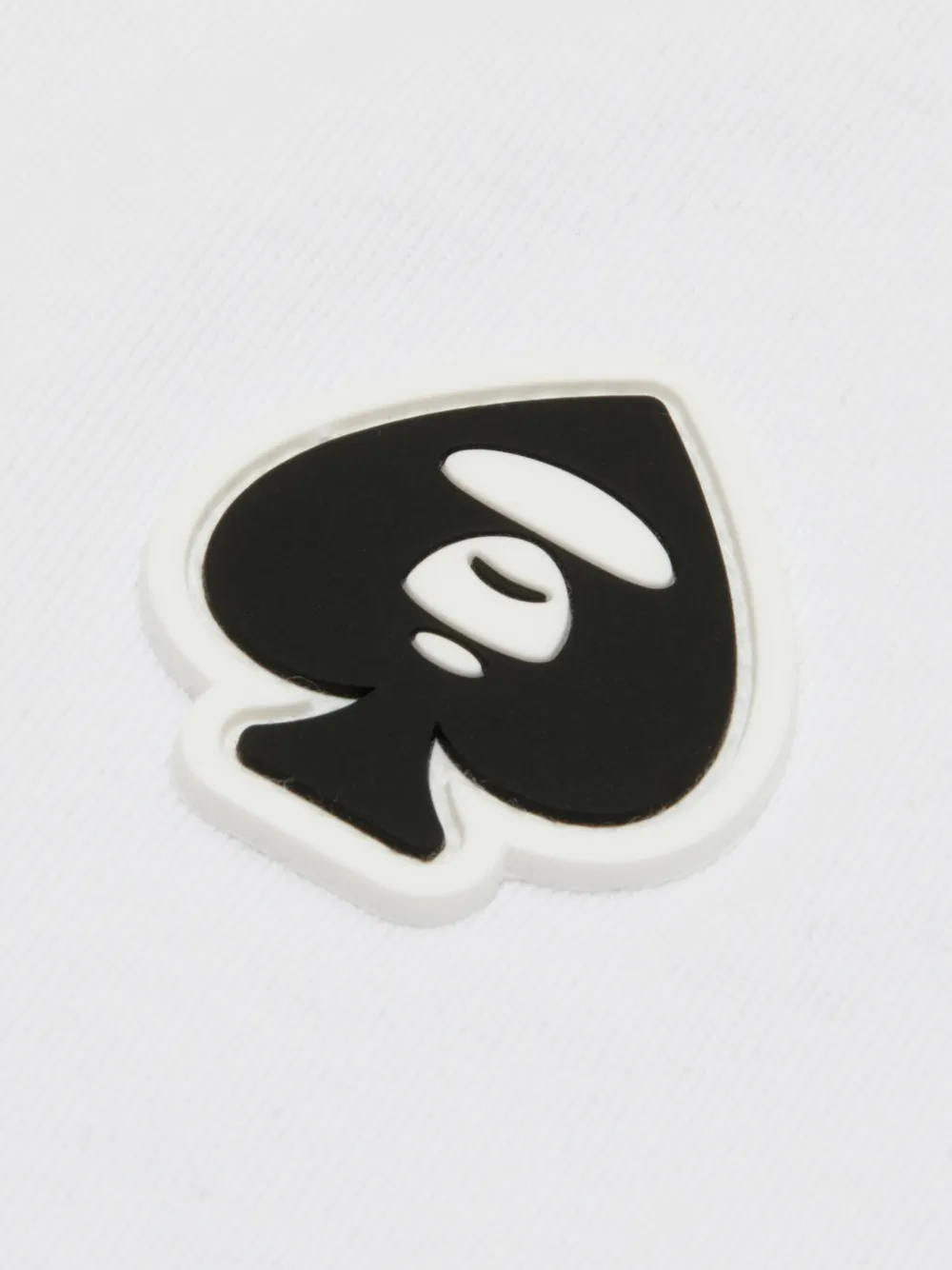 AAPE BY *A BATHING APE T-shirt met raglan mouwen Wit