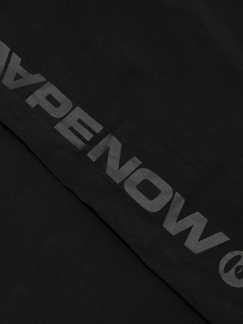 AAPE BY *A BATHING APE AAPENOW Moonface cargo broek met logoprint Zwart