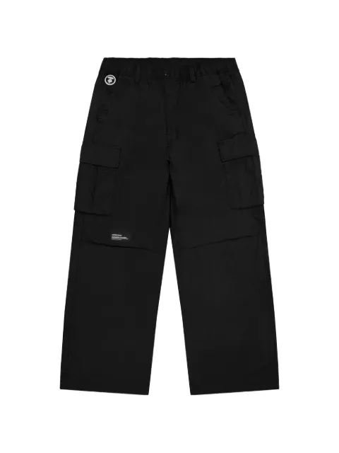 AAPE BY *A BATHING APE® AAPENOW Moonface logo-print cargo pants