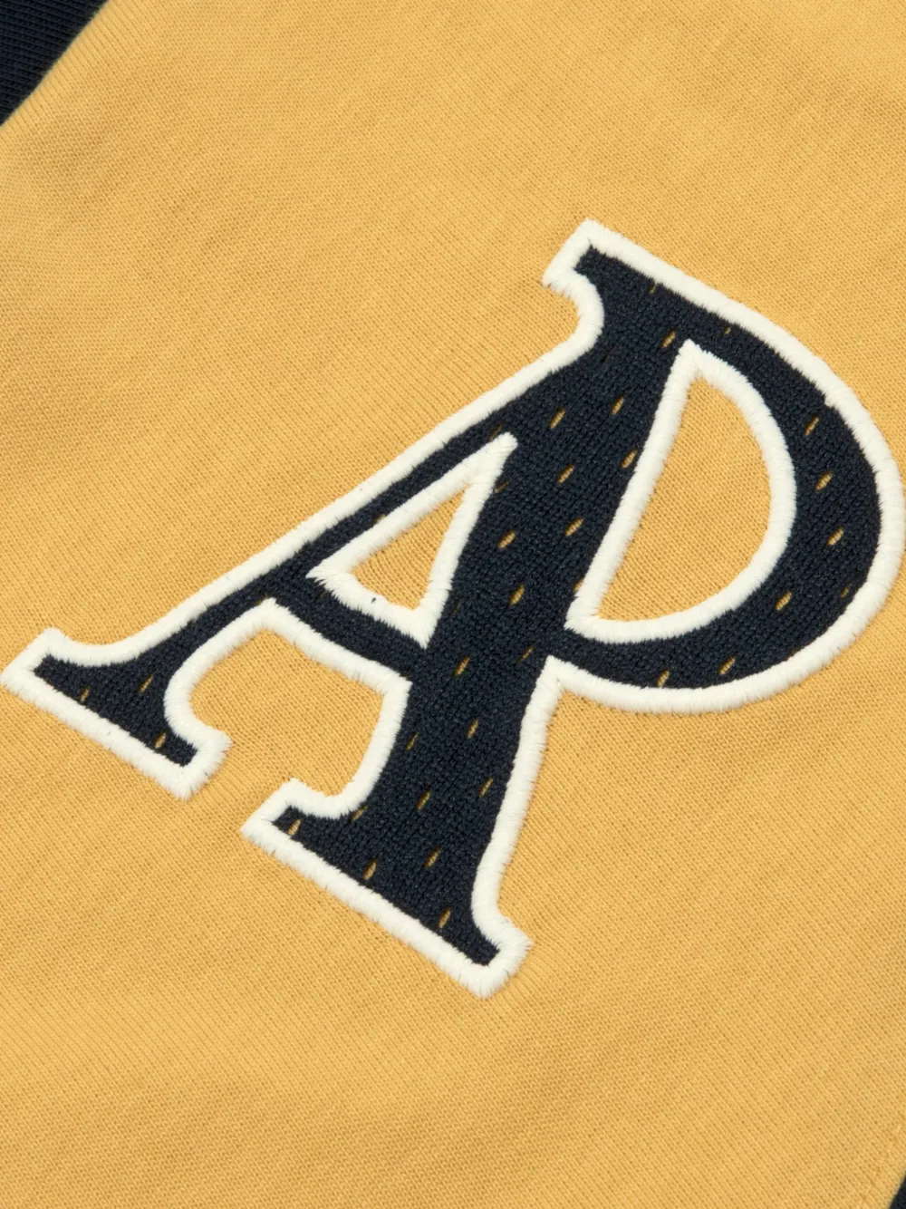 AAPE BY *A BATHING APE T-shirt met logopatch Zwart