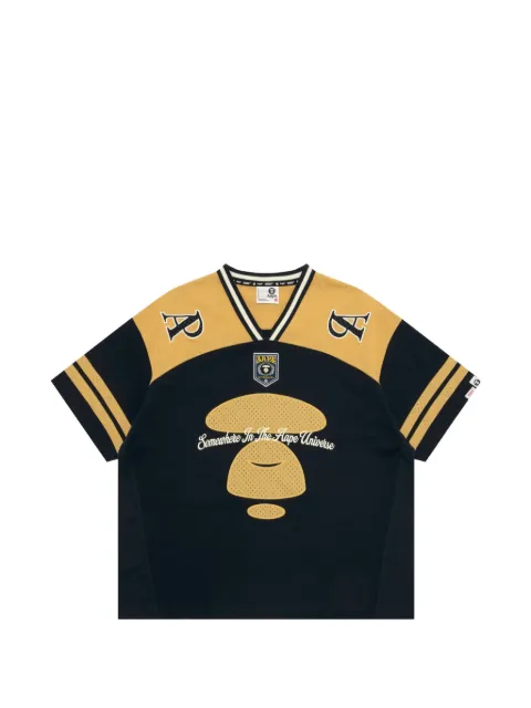 AAPE BY *A BATHING APE® camiseta con parche del logo