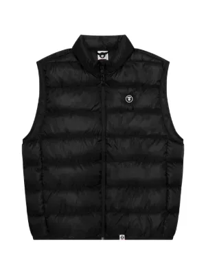 AAPE BY *A BATHING APE® ダウンベスト | ブラック | FARFETCH JP