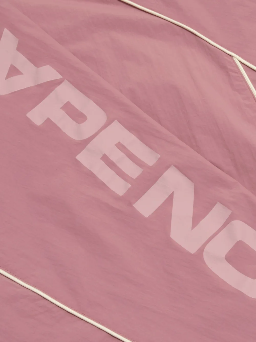 AAPE BY *A BATHING APE AAPENOW jack met logopatch en afwerking Roze