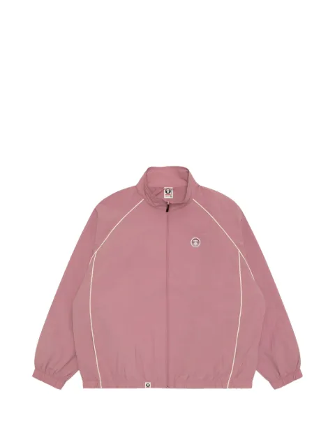 AAPE BY *A BATHING APE® AAPENOW logo-patch piping jacket