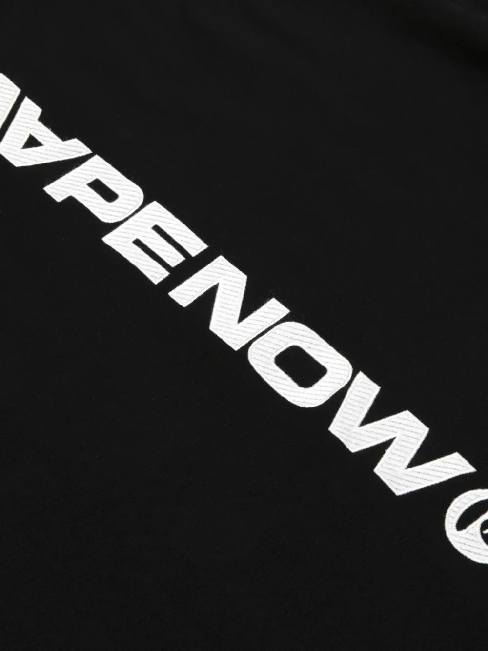 AAPE BY *A BATHING APE AAPENOW trui met logo-patch Zwart