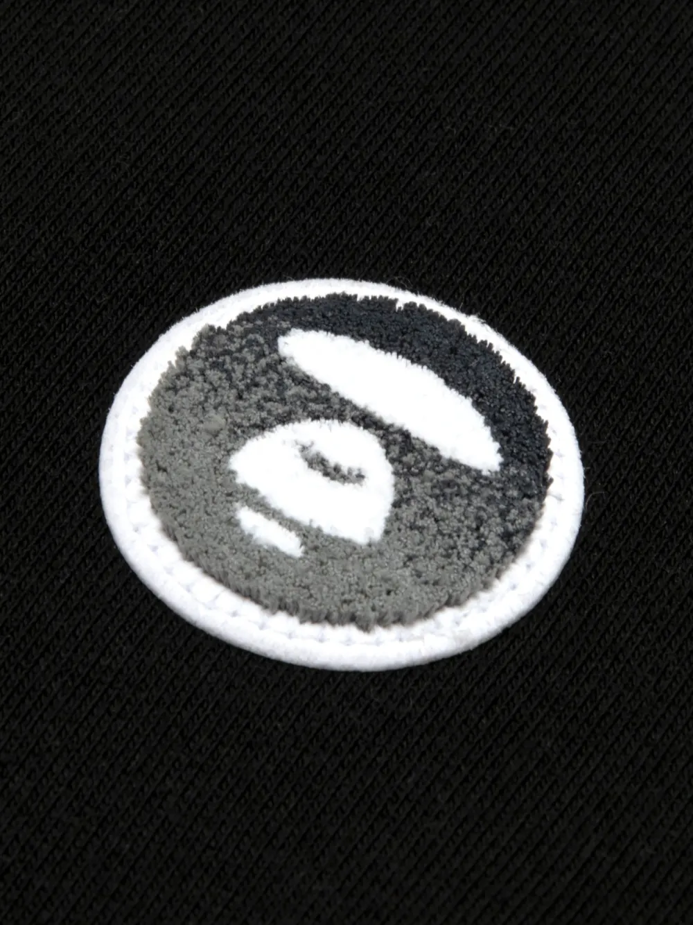 AAPE BY *A BATHING APE AAPENOW trui met logo-patch Zwart