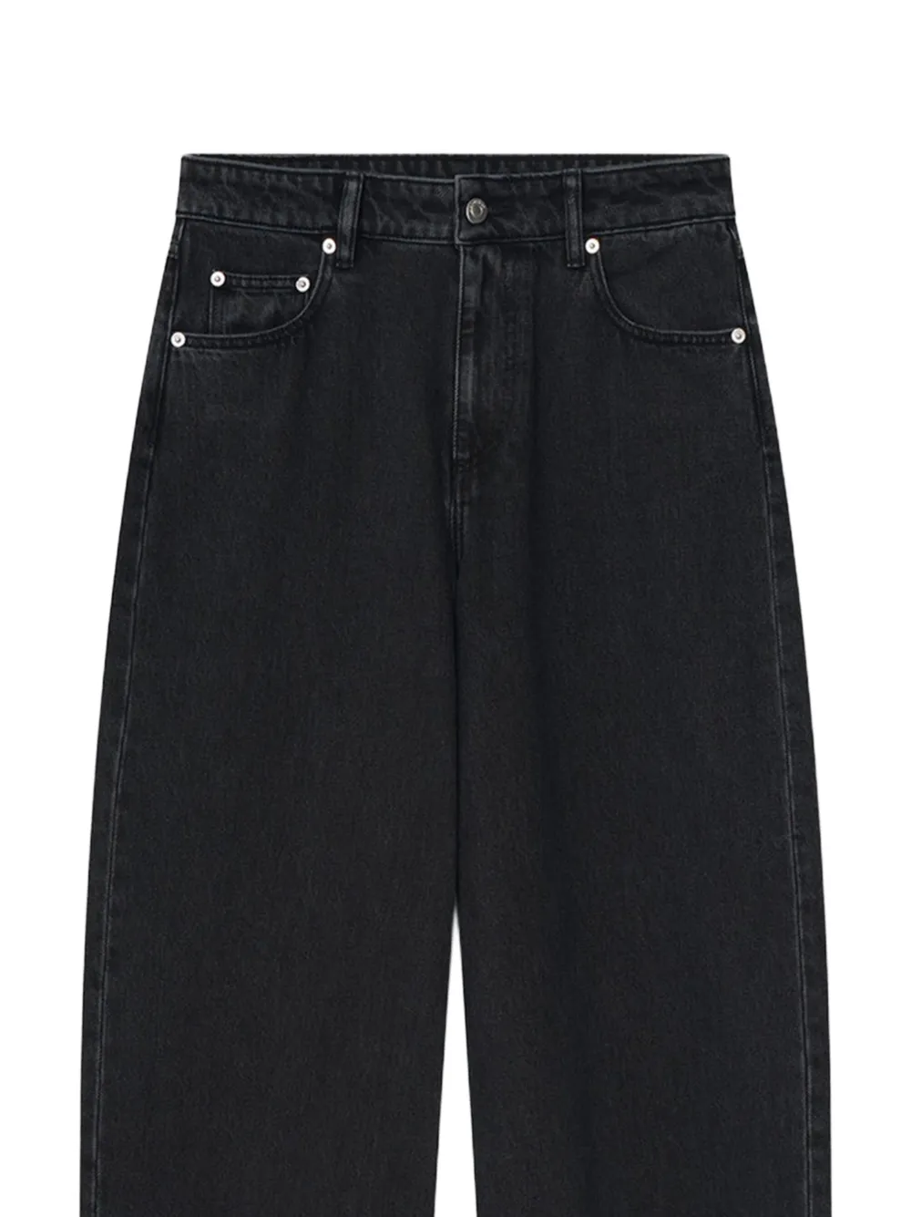 Nanushka Noura jeans met wassing Zwart