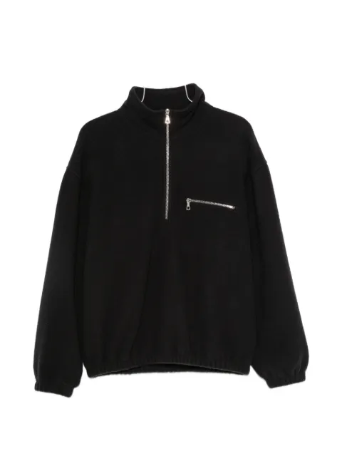 Rier zipped-pocket high-neck sweater