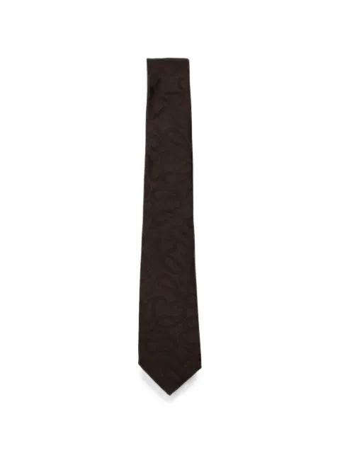 Giorgio Armani paisley silk tie