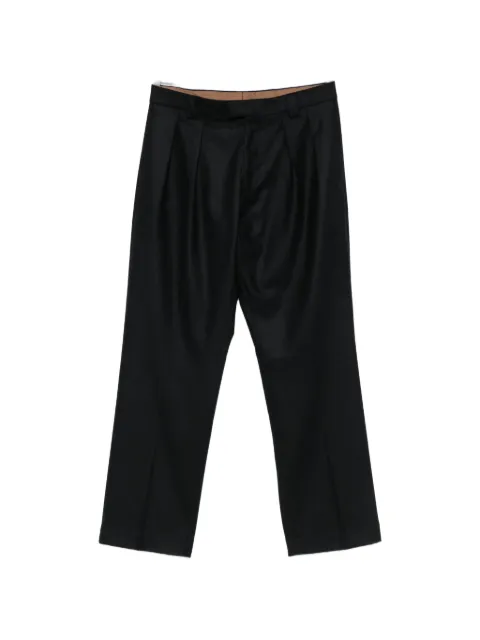 Berwich pleated wool trousers
