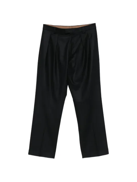 Berwich pleated wool trousers