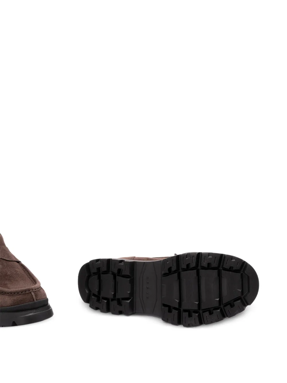Hogan suede loafers Bruin