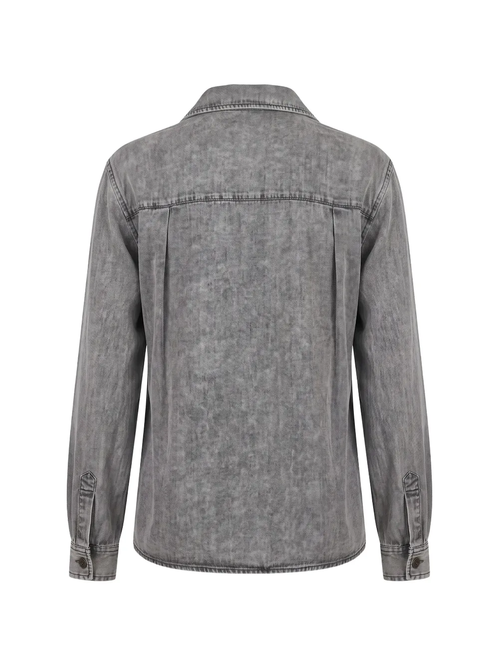 Patrizia Pepe Blouse met textuur en verwassen effect Grijs