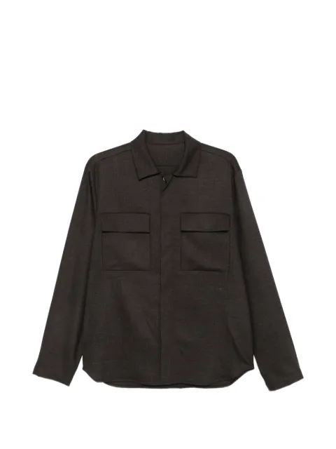 Nine In The Morning sobrecamisa Freud con bolsillo con solapa
