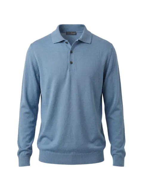Drumohr long-sleeve polo shirt