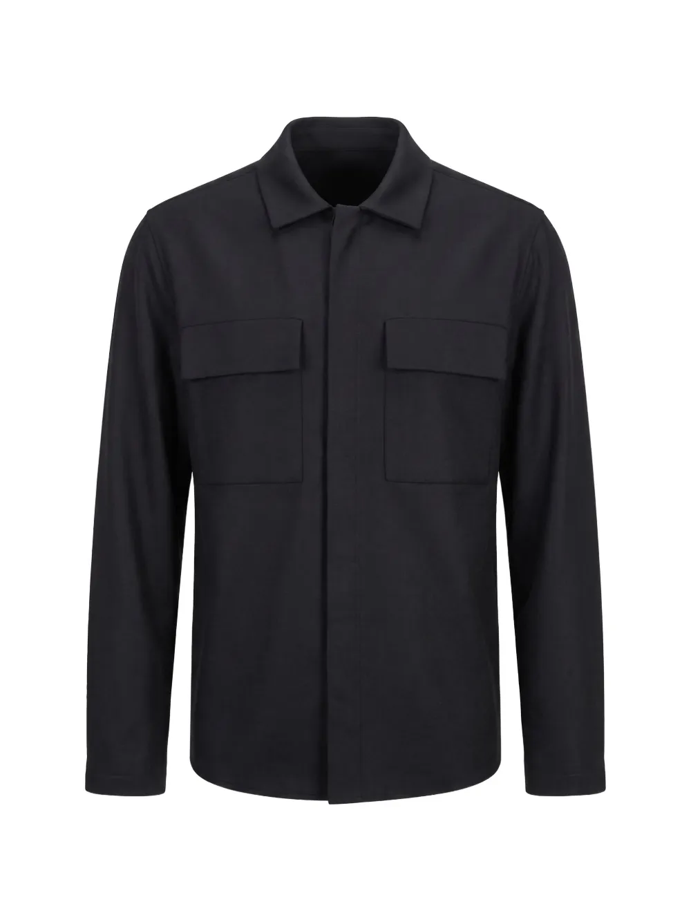 Nine In The Morning wool chest-pocket jacket - Schwarz