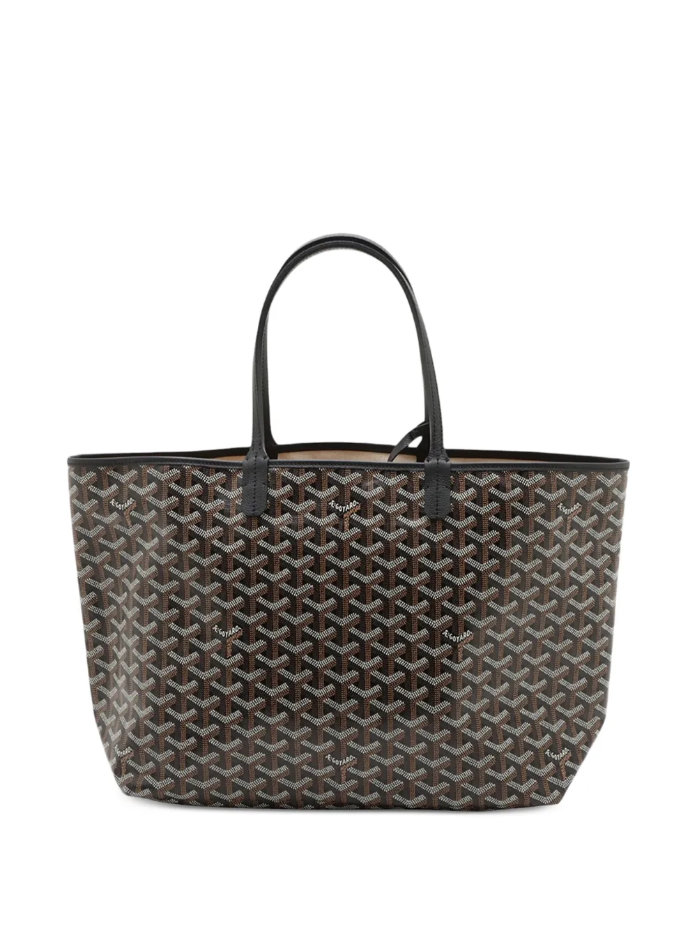 Goyard Pre-Owned 2010-2026 Goyardine Saint Louis GM tote bag - Nero