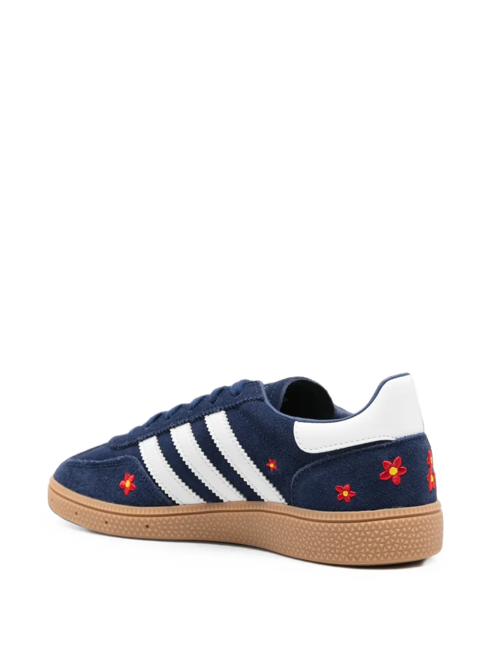 adidas Kids Handball Spezial floral-embroidered sneakers Blauw