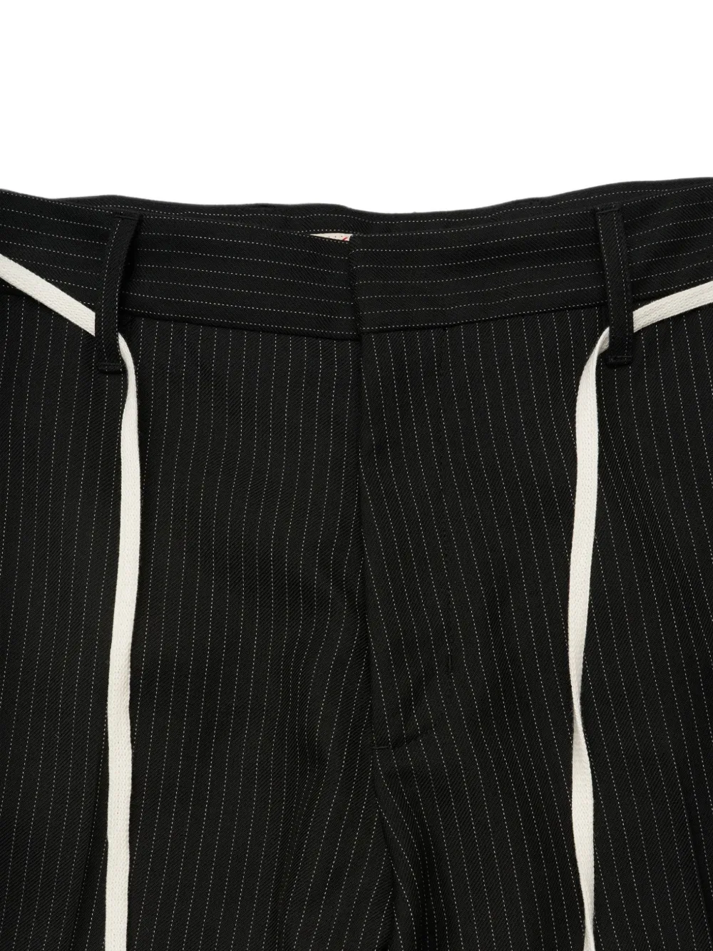 Stockholm Surfboard Club Sune broek met krijtstreep Zwart