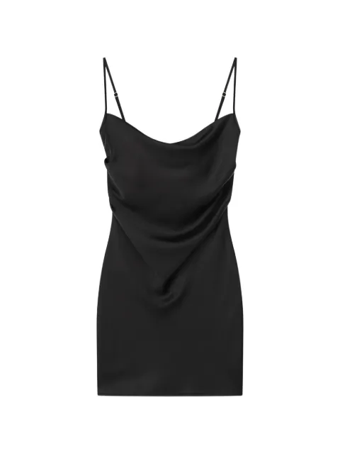 Nanushka Seren cowl-neck fitted mini dress