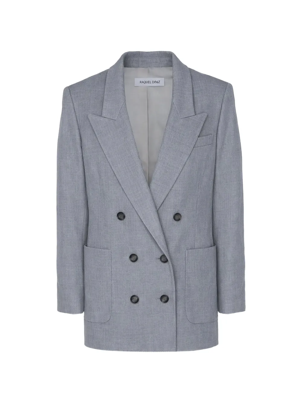 Raquel Diniz Penelope double-breasted jacket - Grey