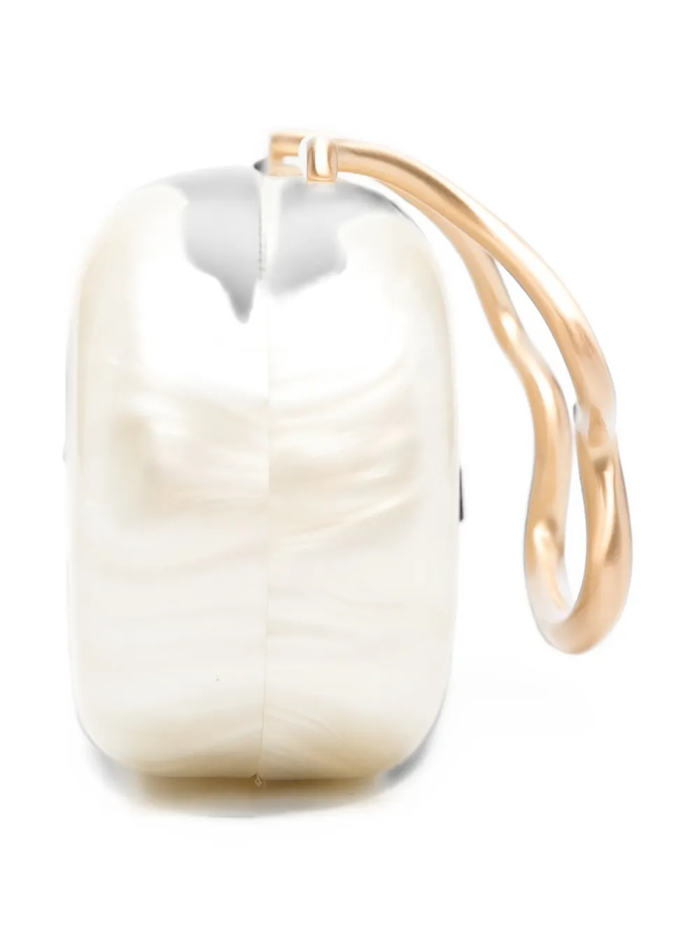 Cult Gaia Ilaria clutch Beige
