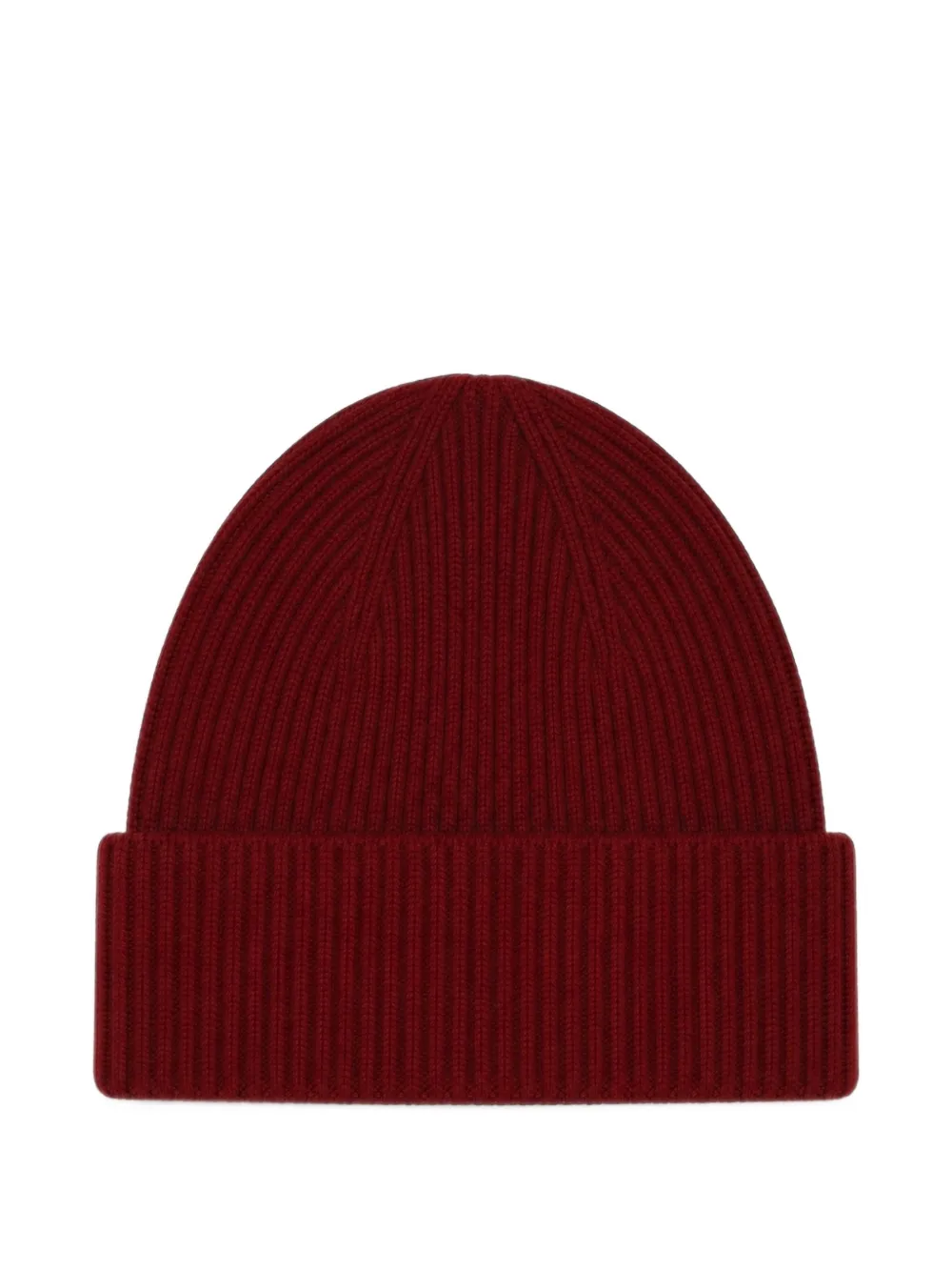 Chinti & Parker ribbed-knit beanie hat - Rouge Chinti & Parker ribbed-knit beanie hat - Rouge