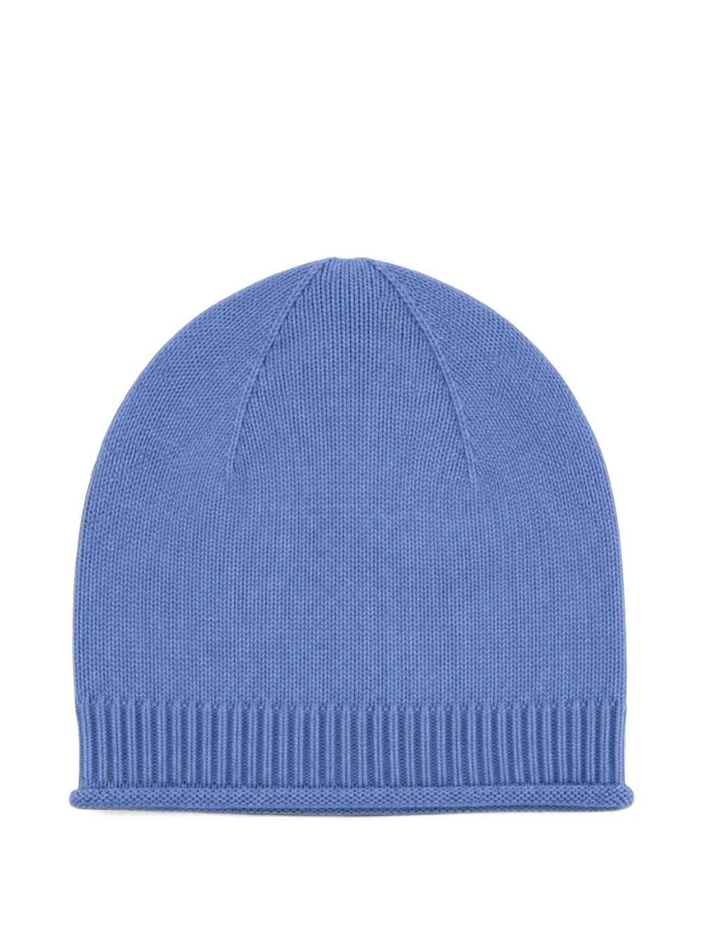 Chinti & Parker roll-hem beanie hat - Bleu Chinti & Parker roll-hem beanie hat - Bleu