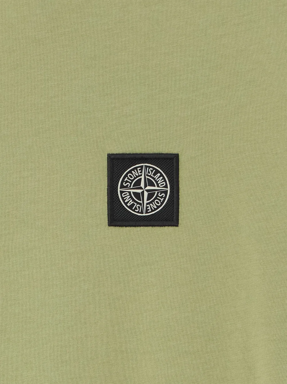 Stone Island Junior T-shirt met logopatch Groen