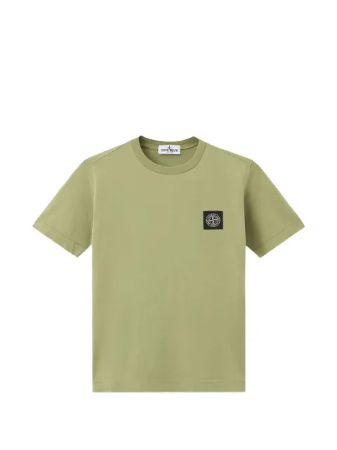 Stone Island Junior logo-patch t-shirt