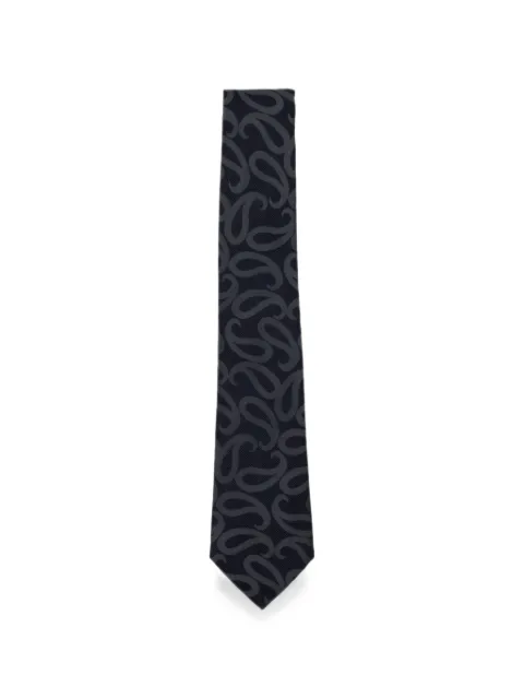 Giorgio Armani paisley-print silk tie