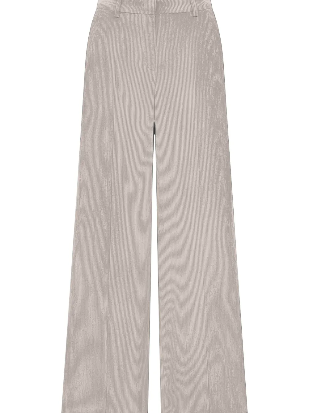 Seductive Shiloh broek met ribfluwelen effect Grijs