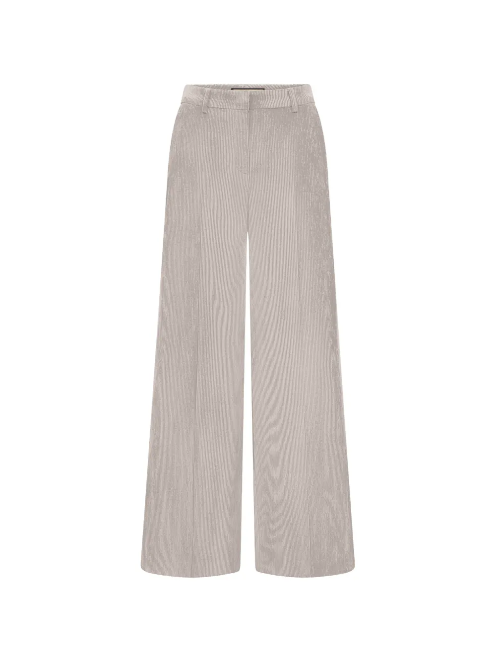 Seductive Shiloh Corduroy-effect Trousers In Gray