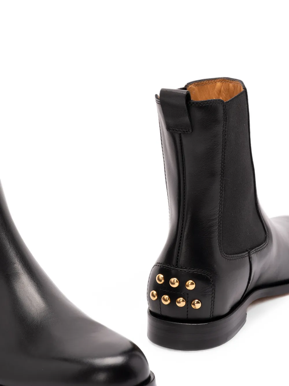 Tod's Gommino-stud leather Chelsea boots Zwart