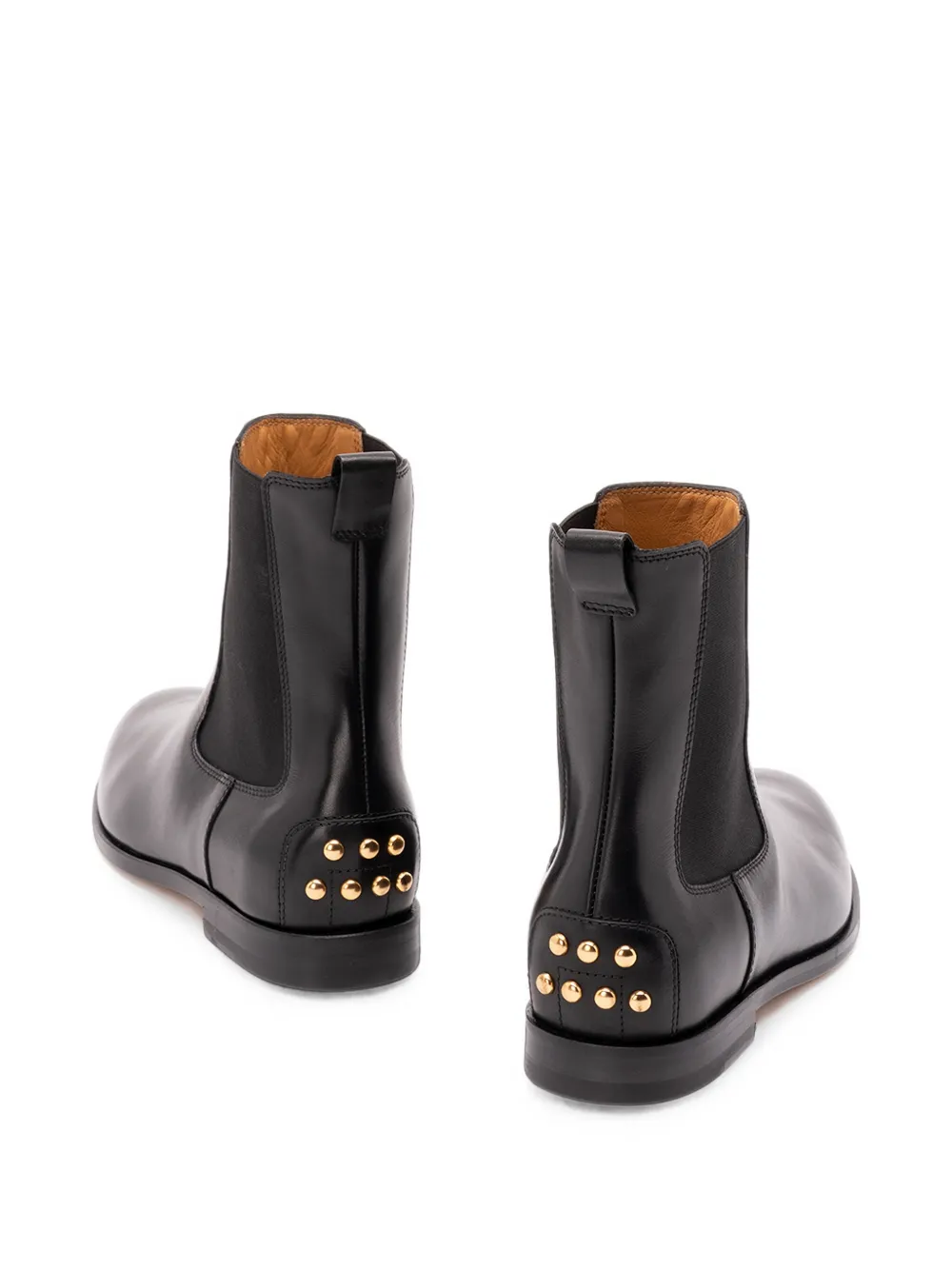 Tod's Gommino-stud leather Chelsea boots Zwart