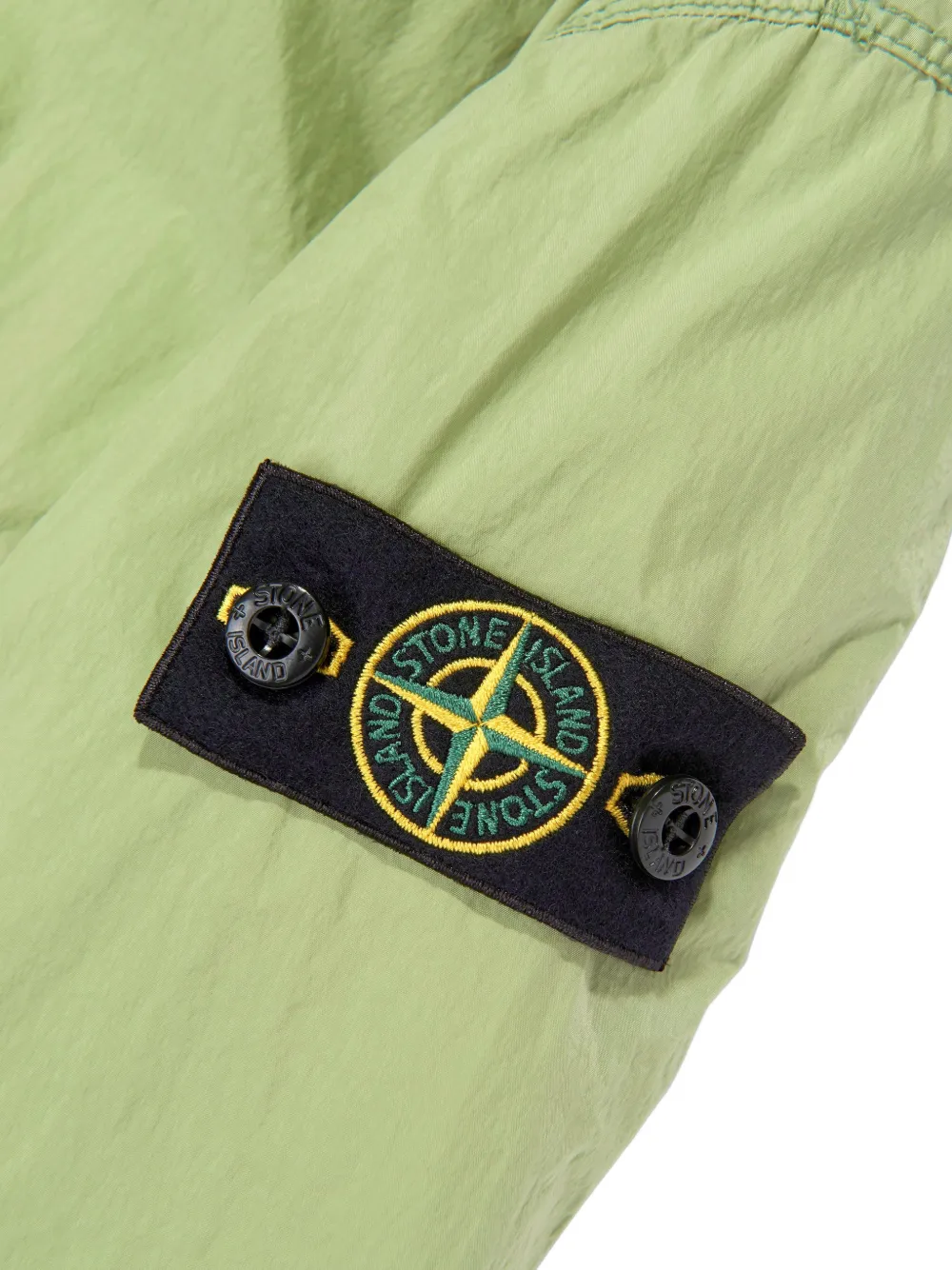 Stone Island Junior Jack met capuchon Groen