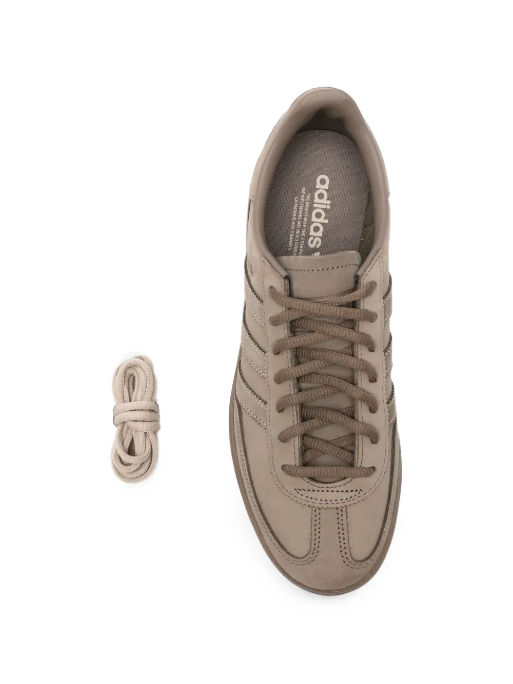 adidas Handball Spezial nubuck-leather sneakers Bruin