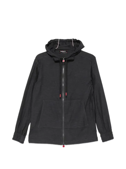 Kiton zip-up hoodie