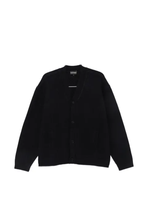 Emporio Armani V-neck knitted cardigan