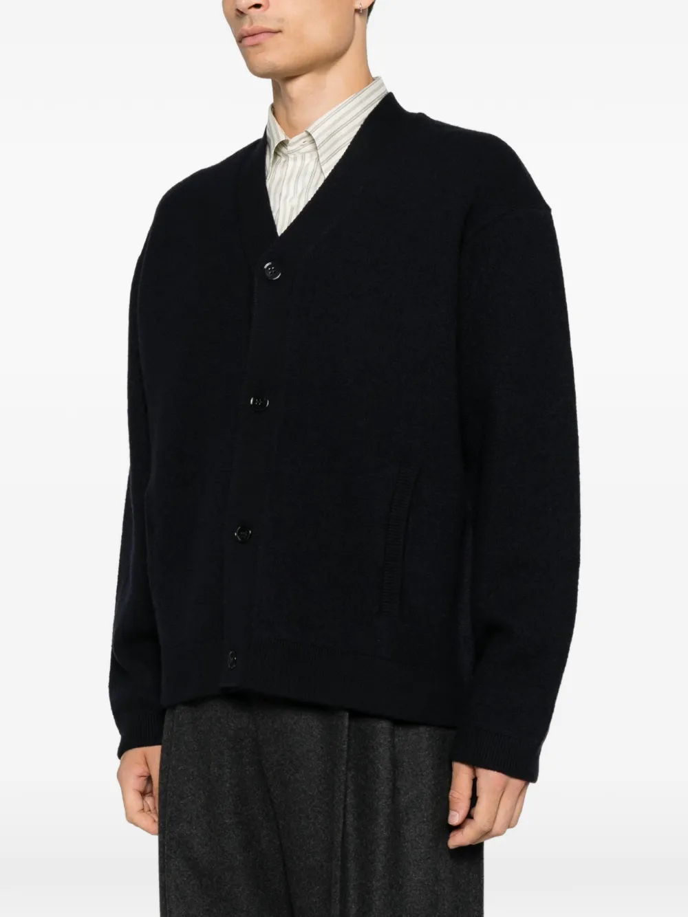 Emporio Armani Vest met V-hals Blauw