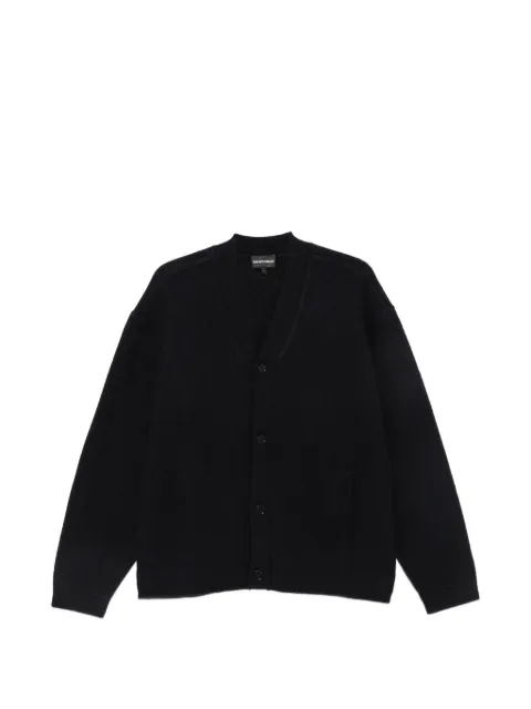 Emporio Armani V-neck knitted cardigan