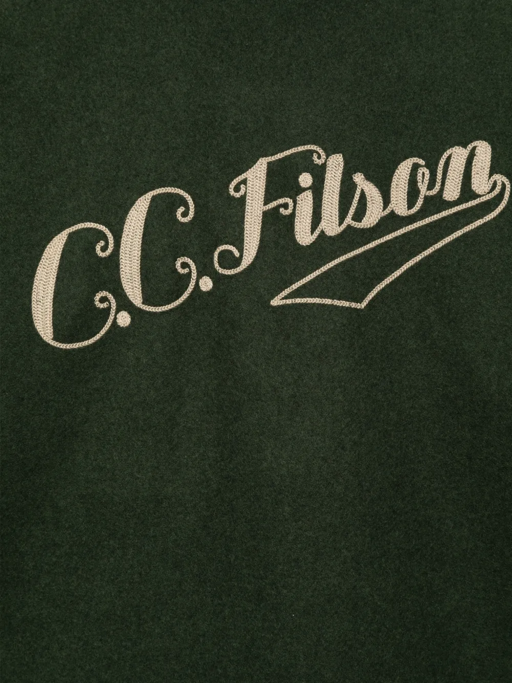 Filson Shirtjack met geborduurd logo Groen